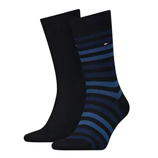 Tommy Hilfiger CLSSC Sock, 39-42 (Pakiet 2) Męski Niebieski, Niebieski (Dark Navy), 39-42 EU - Skarpetki męskie - miniaturka - grafika 1