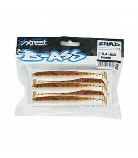 Przynęty Quantum 4Street B-Ass Shad 11Cm 5 Sztuk Quantum 4Street B-Ass Shad Brownie - Przynęty - miniaturka - grafika 1
