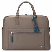 Torby na laptopy - Roncato Biz Briefcase 42 cm komora na laptopa desert sand - miniaturka - grafika 1