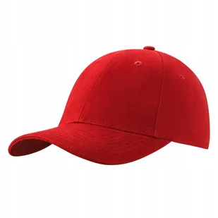 Czapka z daszkiem dziecinna bawełniana dziecięca czerwona czerwony - Czapki damskie - miniaturka - grafika 1