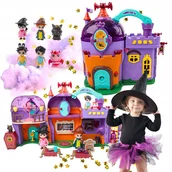 Figurki dla dzieci - SZKOŁA MAGII CZARODZIEJE CZAROWNICE AKADEMIA MAGICZNY ZAMEK ŚWIATŁA DŹWIĘKI - miniaturka - grafika 1