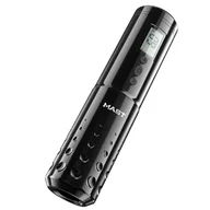 Pozostałe urządzenia kosmetyczne - Maszynka Mast Lancer WQP-015-5, czarna - miniaturka - grafika 1