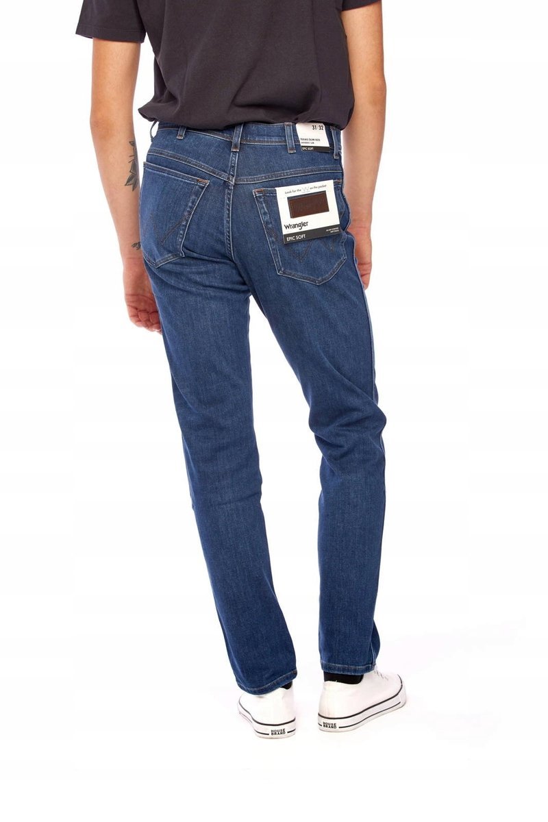 WRANGLER TEXAS SLIM VELVERY BLUE W12SAO91Y 31/34