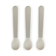 Zestawy naczyń dla dzieci - Done by Deer Łyżeczki dla Niemowląt Easy-grip 3szt Foodie Sand - miniaturka - grafika 1
