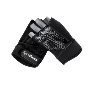 Rękawiczki do ćwiczeń GymBeam Grip Black - Rękawiczki sportowe damskie - miniaturka - grafika 1