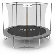 Trampoliny - Motion, Trampolina ogrodowa z siatką wewnętrzną i drabinką, 10 FT/305 cm - miniaturka - grafika 1