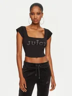 Bluzki damskie - Juicy Couture Bluzka Regal JCBCT224831 Czarny Slim Fit - miniaturka - grafika 1
