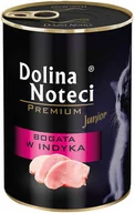 Mokra karma dla kotów - Dolina Noteci Premium Junior, 24 x 400 g - Bogata w indyka - miniaturka - grafika 1