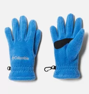 Rękawiczki - Dziecięce polarowe rękawiczki COLUMBIA Youth Fast Trek Glove niebieskie 5 - miniaturka - grafika 1