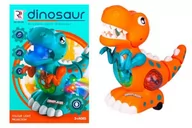 Klocki - Dinozaur świecący dla malucha z muzyką i światłami 1005951 MIX - miniaturka - grafika 1
