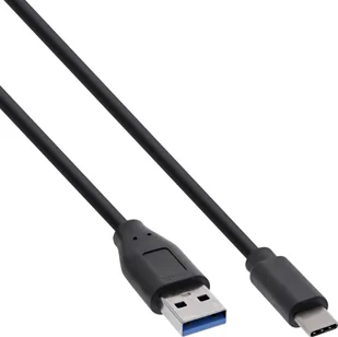 Kabel USB InLine USB-A - USB-C 2 m Czarny B-35712 - Kable USB - miniaturka - grafika 1