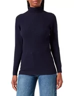 Swetry damskie - TILDEN Damski sweter z golfem 39431291, granatowy, M/L, morski, M-L - miniaturka - grafika 1
