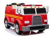 Zabawki zdalnie sterowane - Lean CARS Wóz Strażacki na Akumulator Czerwony Dla Dzieci Pilot LT-3923-0 - miniaturka - grafika 1