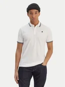 Koszulki męskie - G-Star Raw Polo Dunda D17127-5864 Biały Regular Fit - miniaturka - grafika 1