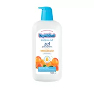 Kosmetyki kąpielowe dla dzieci - Bambino Rodzina Żel pod prysznic mirabelka 1000ml BAM-00053 - miniaturka - grafika 1