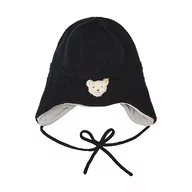 Czapki damskie - Steiff Unisex Baby Classic czapka beanie, granatowa, 49 - miniaturka - grafika 1