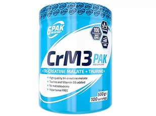 Kreatyna w proszku 6Pak CrM3 Pak 500g jar pineapple (5906660531012) - Kreatyna - miniaturka - grafika 1