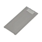 Filtry do okapów - Maan Filtr aluminiowy/przeciwtłuszczowy, rozmiar 157 X 365 X 9, Satyna 870381 - miniaturka - grafika 1