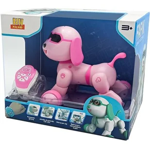 INNY STEROWANY PIESEK ROBOT FAFIK MÓWI ŚPIEWA POLSKU JEŹDZI CZ21431 - Zabawki interaktywne dla dzieci - miniaturka - grafika 1