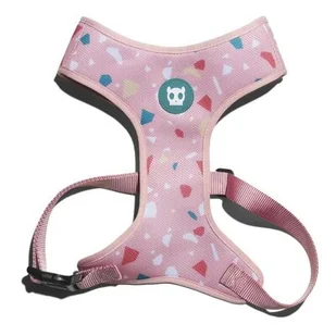 Zee Dog Szelki dla psa Air Mesh Terazzo Rose L - Szelki dla psów - miniaturka - grafika 1