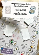 E-booki - nauka - Gra planszowa dla młodzieży 12+ "Pułapki myślenia". Pomoc edukacyjna do druku - miniaturka - grafika 1