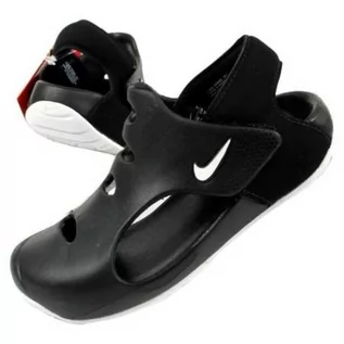 Buty dla dziewczynek - Sandały sportowe Nike Jr DH9465-001 czarne - grafika 1