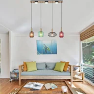 Lampy sufitowe - Globo Lampa wisząca Normy, 4-punktowa długość 115 cm - miniaturka - grafika 1