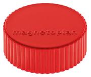 Pozostałe akcesoria kuchenne - magnetoplan Magnetoplan Magnum magnesy, średnica 34 mm, 10 sztuk, czerwony 9000483168 - miniaturka - grafika 1