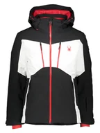 Kurtki narciarskie - SPYDER Kurtka narciarska "Rival" w kolorze czarno-białym - miniaturka - grafika 1