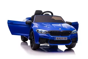 Auto Na Akumulator BMW M5 DRIFT Niebieskie - Pojazdy elektryczne dla dzieci - miniaturka - grafika 9