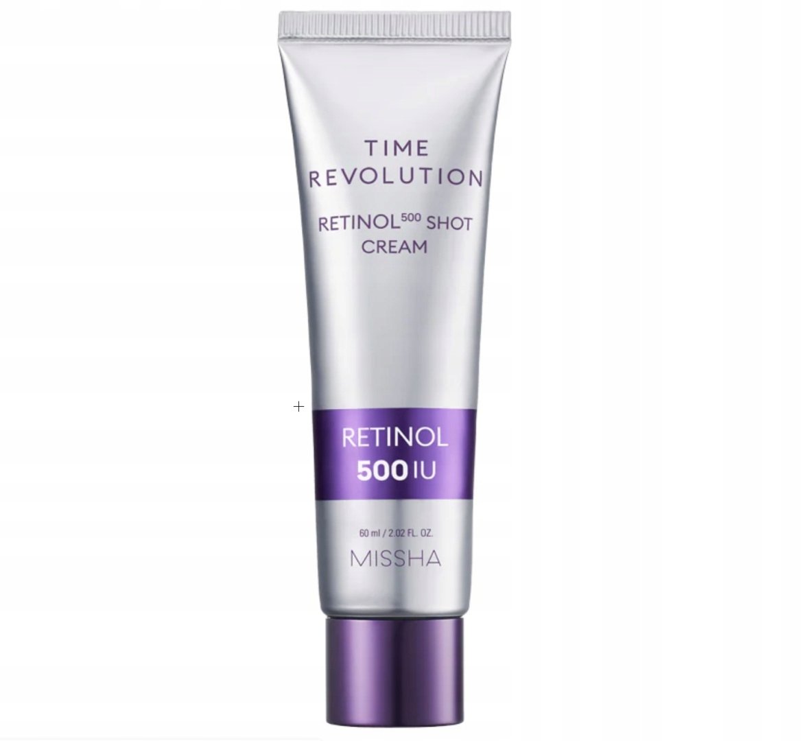 Missha Krem do twarzy Time Revolution Retinol 500 Shot Cream 60ml