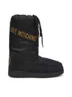Śniegowce damskie - LOVE MOSCHINO Śniegowce JA24032G0NISY000 Czarny - miniaturka - grafika 1