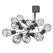 Lampy ogrodowe - SANICO 311542 Girlanda solar Lofcik 10LED barwa ciepła 3000K IP44 2m - miniaturka - grafika 1