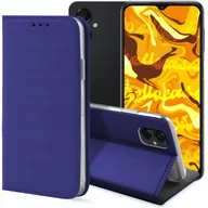 Etui i futerały do telefonów - ETUI Z KLAPKĄ DO SAMSUNG GALAXY A06 GRANATOWE MAGNETYCZNE ZAMYKANE KABURA - miniaturka - grafika 1