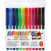 Flamastry - Titanum Flamastry 12 kolorów Fun&Joy - miniaturka - grafika 1