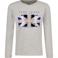 Bluzy dla dziewczynek - Pepe Jeans London Bluzka BOBBY | Regular Fit - miniaturka - grafika 1