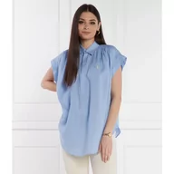 Koszule damskie - POLO RALPH LAUREN Lniana koszula | Relaxed fit - miniaturka - grafika 1