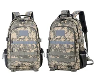 Plecaki - Plecak wojskowy Semi Line milit 20-40 l odcienie szarości - miniaturka - grafika 1