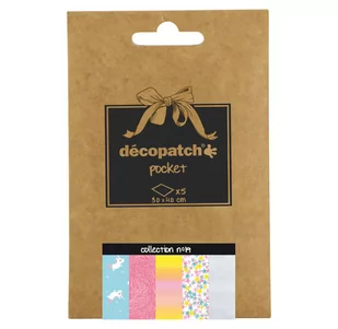 Decopatch Art déco Patch Pocket, papierowa kolekcja nr 19 DP019O - Pozostałe akcesoria dla plastyków - miniaturka - grafika 1