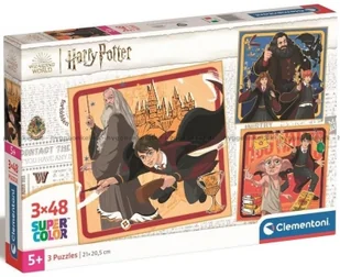 Puzzle 3x48 Super Kolor Harry Potter - Puzzle - miniaturka - grafika 1