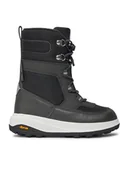 Buty dla dziewczynek - Reima Śniegowce Laplander 2.0 5400125A Czarny - miniaturka - grafika 1