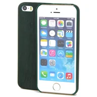 Etui i futerały do telefonów - Etui na telefon komórkowy Apple iPhone 8 TPU o wyglądzie drewna zielona okładka - miniaturka - grafika 1