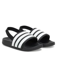 Buty dla chłopców - Sandały adidas adilette Estrap JR5328 Czarny - miniaturka - grafika 1
