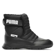 Buty dla chłopców - Śniegowce Puma Nieve Boot WTR AC PS 380745 03 Czarny - miniaturka - grafika 1