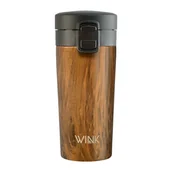 Kubki termiczne - WINK Bottle, Kubek termiczny BRIGHT WALNUT, bez BPA, 370 ml - miniaturka - grafika 1