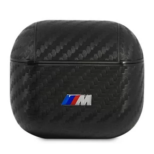 BMW BMA3WMPUCA AirPods 3 cover czarny/black PU Carbon M Collection BMW000443-0 - Akcesoria do słuchawek - miniaturka - grafika 1