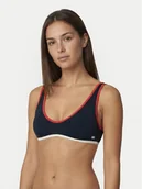 Stroje kąpielowe - Tommy Hilfiger Góra od bikini UW0UW06559 Granatowy - miniaturka - grafika 1