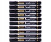 Zakreślacze - Marker Permanentny Czarny Pentel N850 10 Szt. - miniaturka - grafika 1