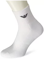 Skarpetki męskie - Emporio Armani Skarpety męskie 3-pak, biały, Rozmiar uniwersalny - miniaturka - grafika 1