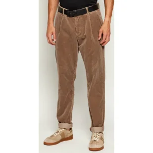 Tommy Hilfiger Sztruksowe spodnie HARLEM Relaxed fit - Spodnie męskie - miniaturka - grafika 1